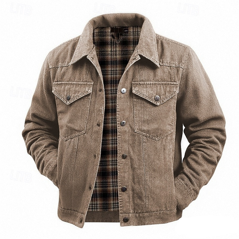 Harrison Ridge | Rugged Lined Trucker Jacket