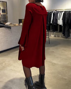Jovalinne - Casual Dress with Flared Sleeves