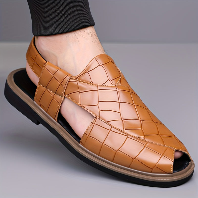 Malcolm | Woven-Style Comfort Sandals