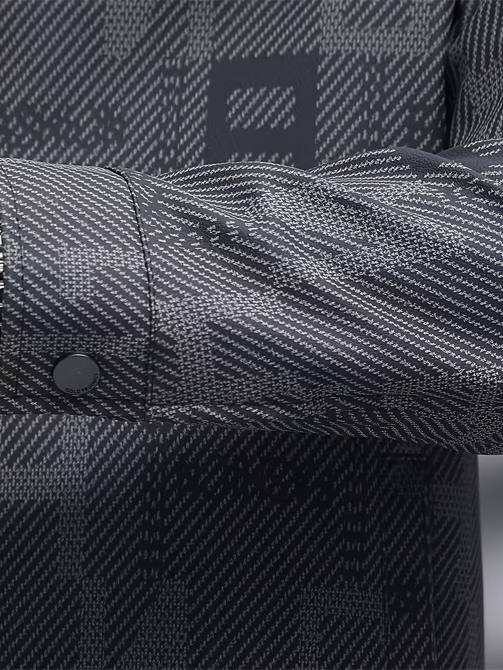 Fletcher | Patterned Trucker Jacket