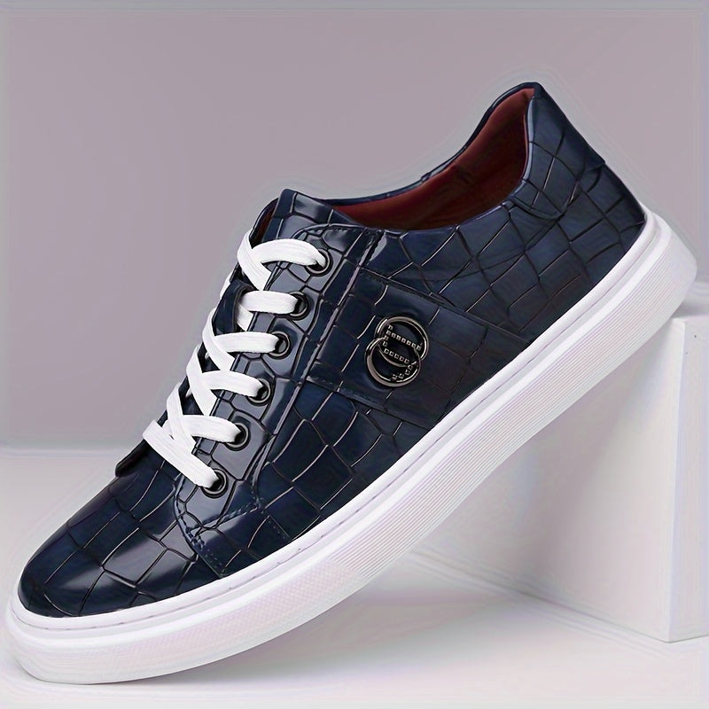Bruno | Refined Textured Sneakers
