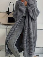 Sophie Longline Cardigan – front view