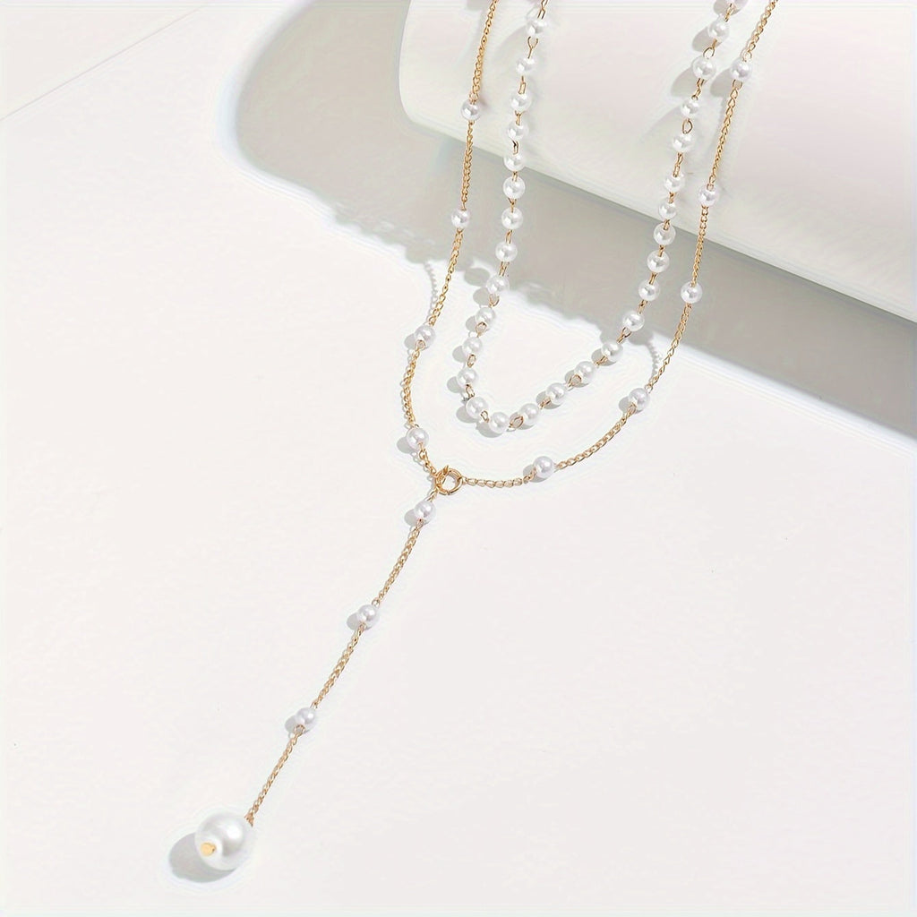 Mylah | Collana con perle a strati