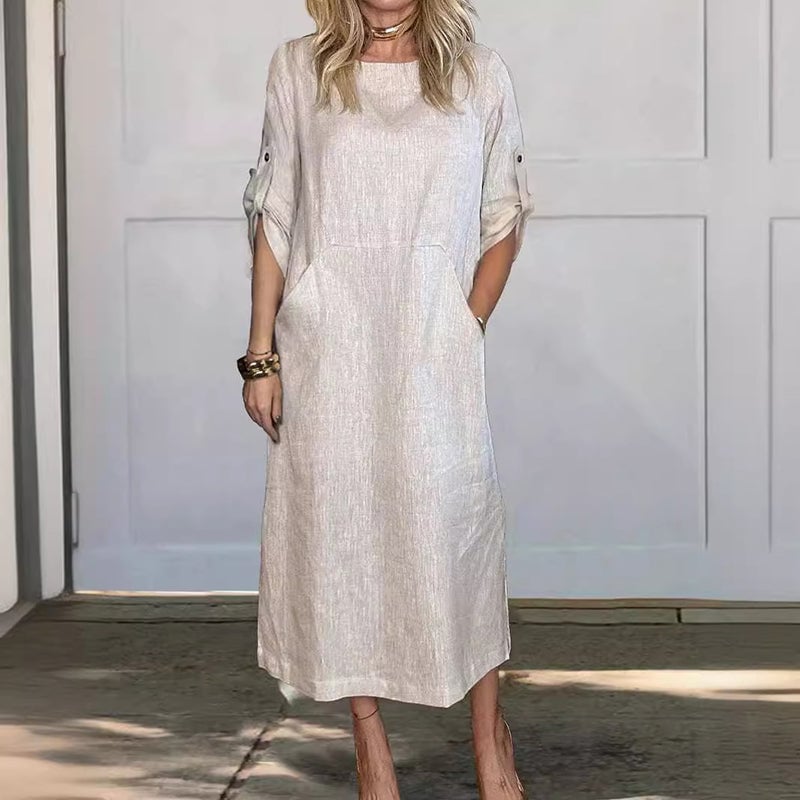 Emine - Elegant Dress with Pockets