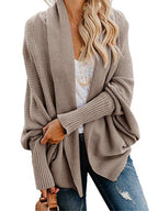 Vaila Knit Batwing Cardigan – styled view