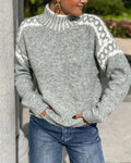 Aurelia | Cozy Patterned Sweater