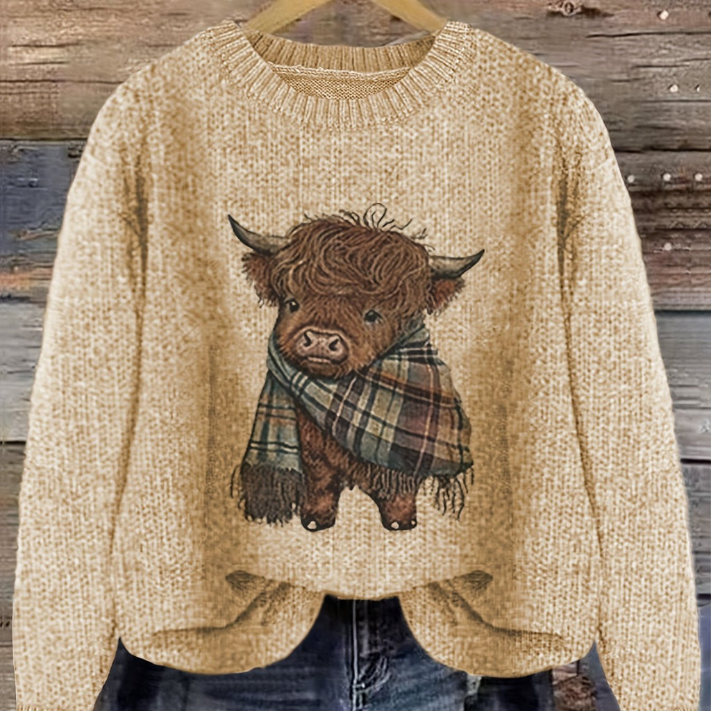 Gretchen | Cozy Crewneck Sweater