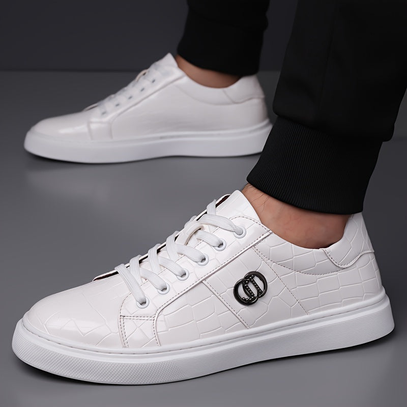Bruno | Refined Textured Sneakers