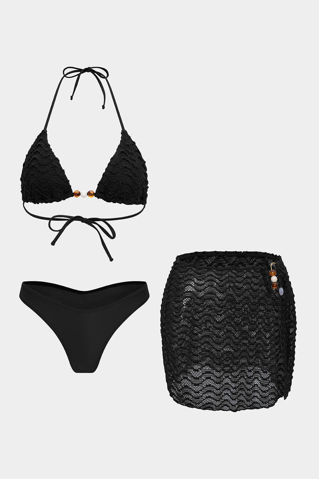Strappy | Tie Bikini Set