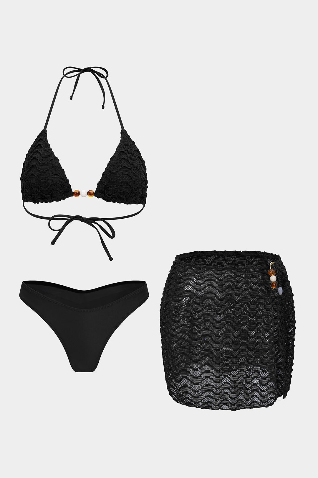 Strappy | Tie Bikini Set