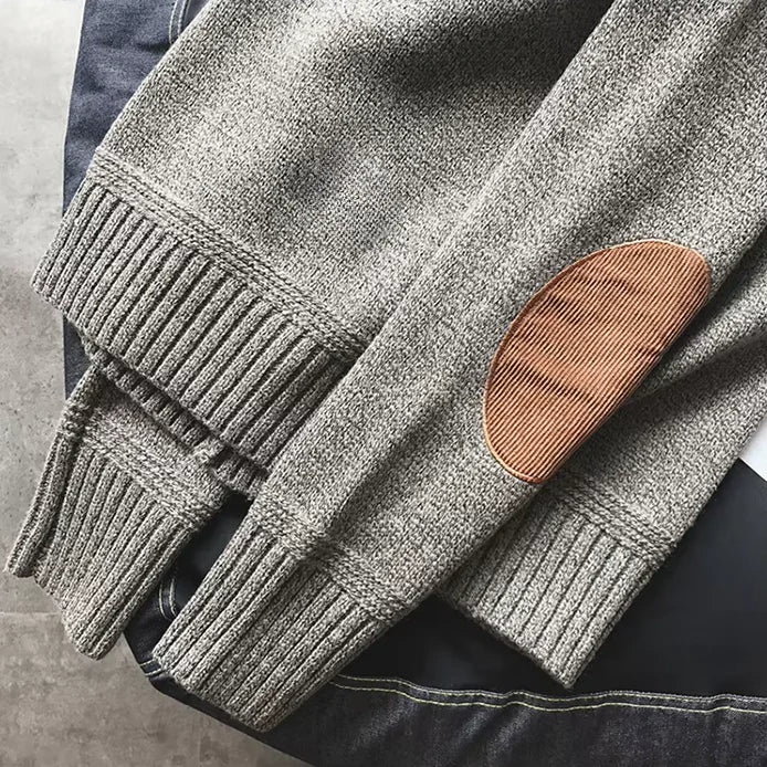 Sierra alpine knit sweater, fabric detail
