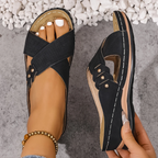 Charlotte | Premium Orthopedic Wedge Sandal