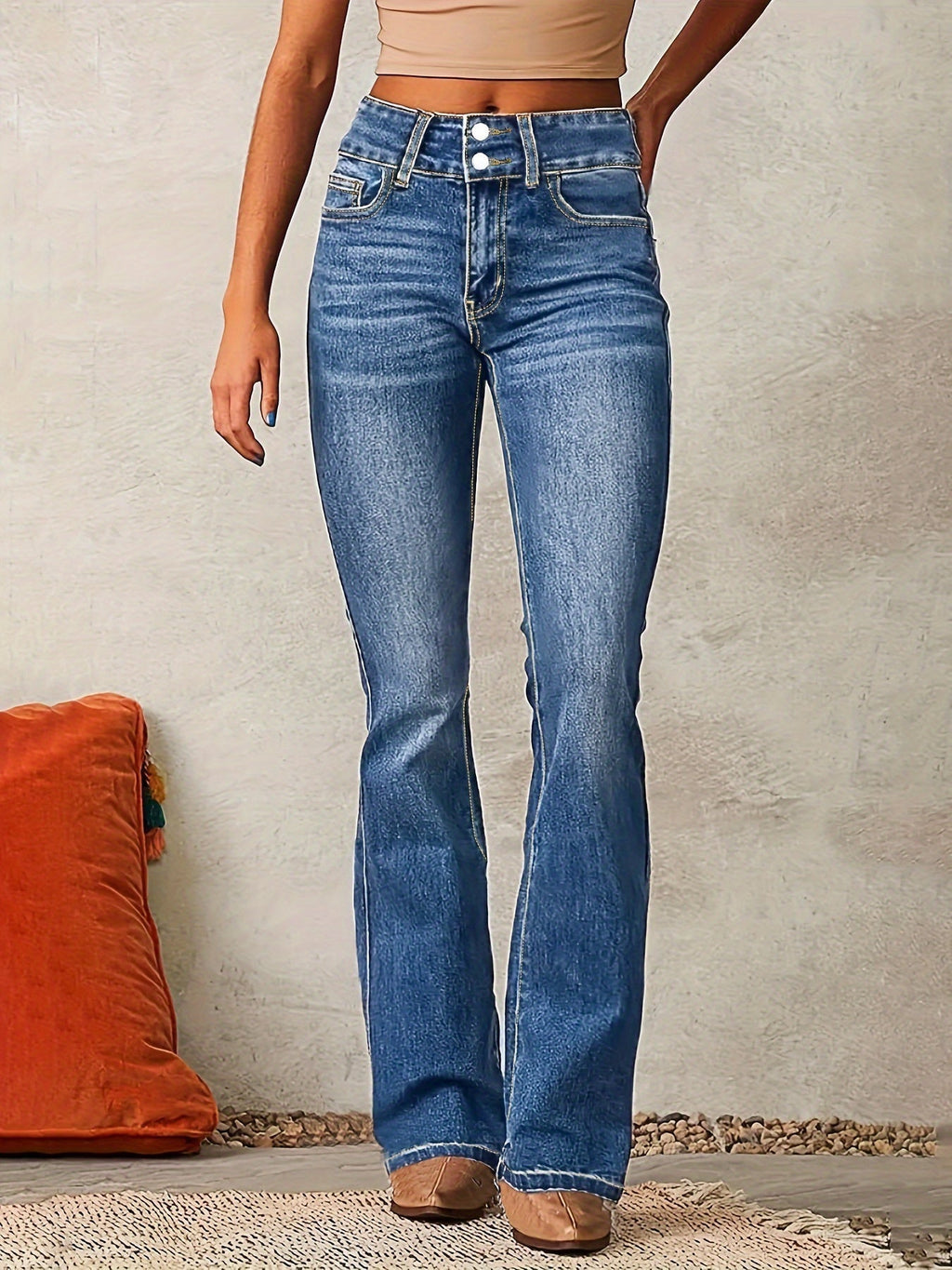 Josephine | High-Waisted Wide-Leg Jeans