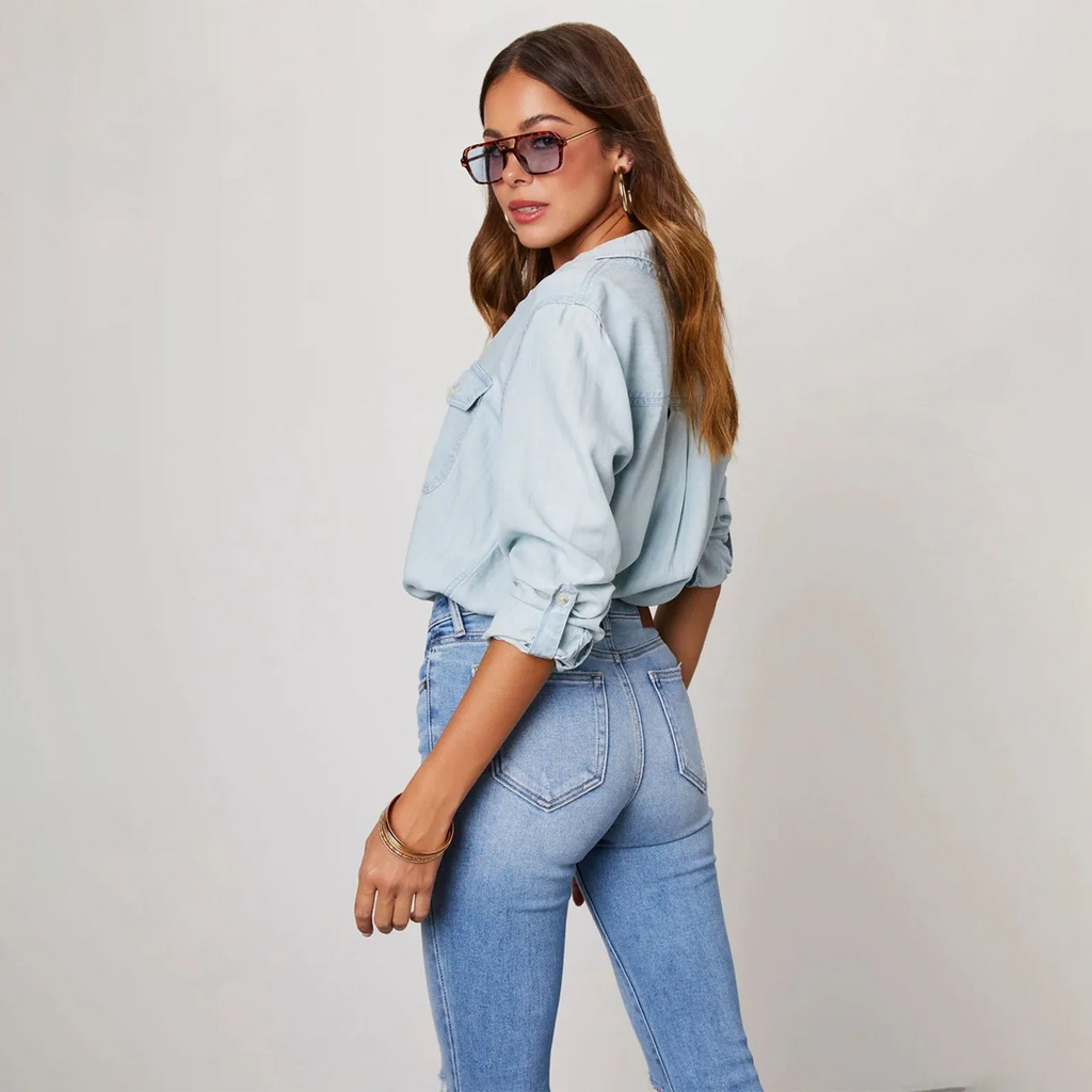 Muse | Denim Button-Up