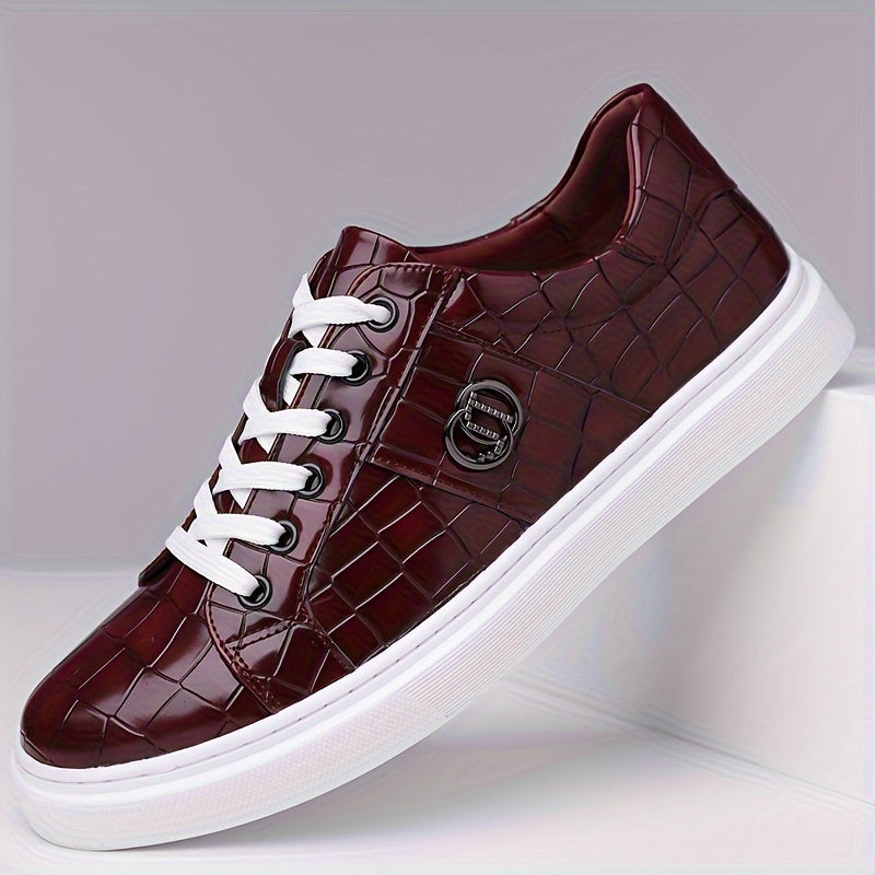 Bruno | Refined Textured Sneakers