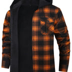 Desmond | Hooded Check Shirt Jacket