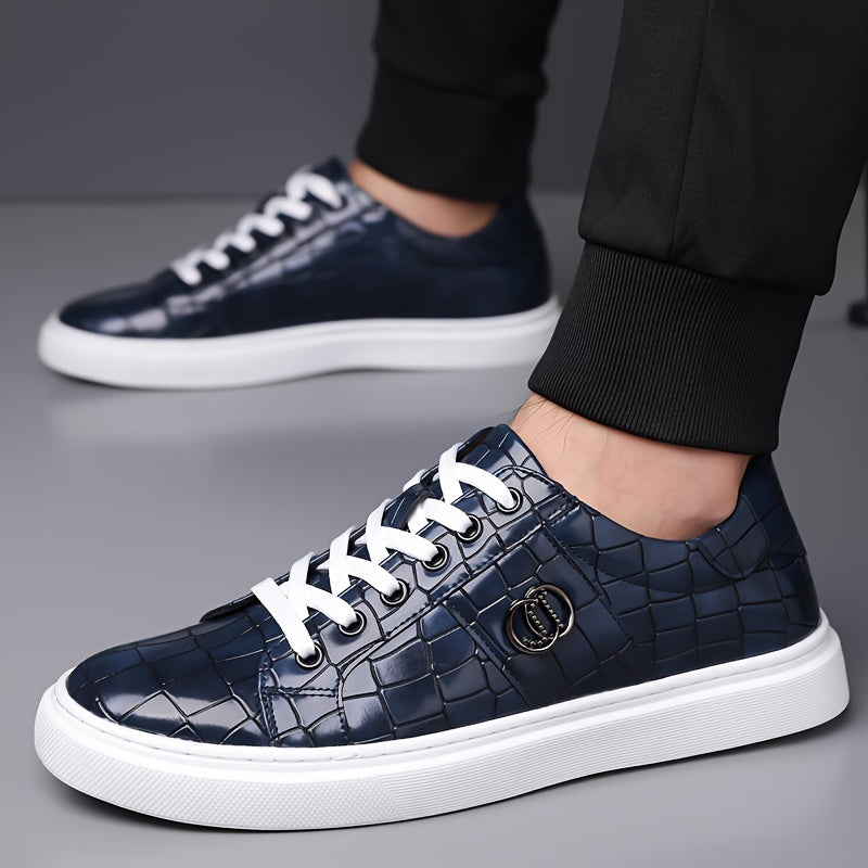 Bruno | Refined Textured Sneakers