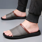 Elliot | Woven Slide Sandals