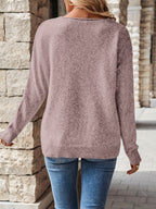 Elaine | Relaxed V-Neck Sweater