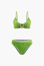 Nena | Velvet Bikini And Sarong