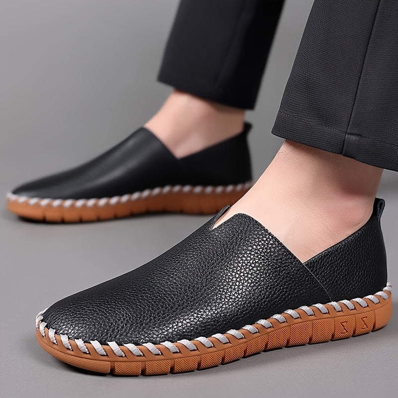 Lincoln | Hand-Stitched Slip-On Loafers
