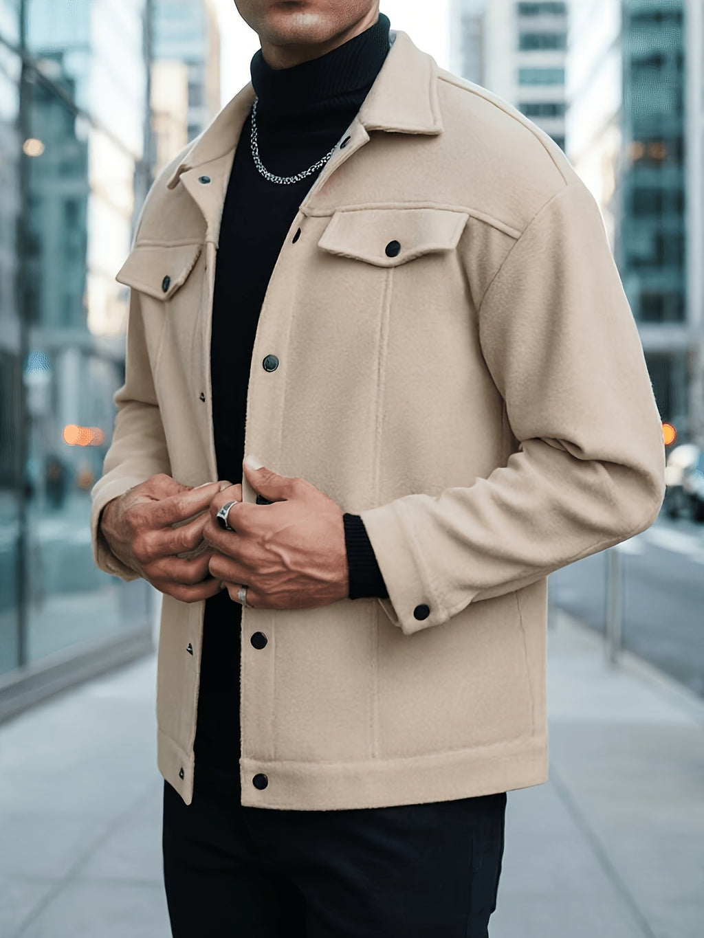 Hugh | Refined Utility Jacket