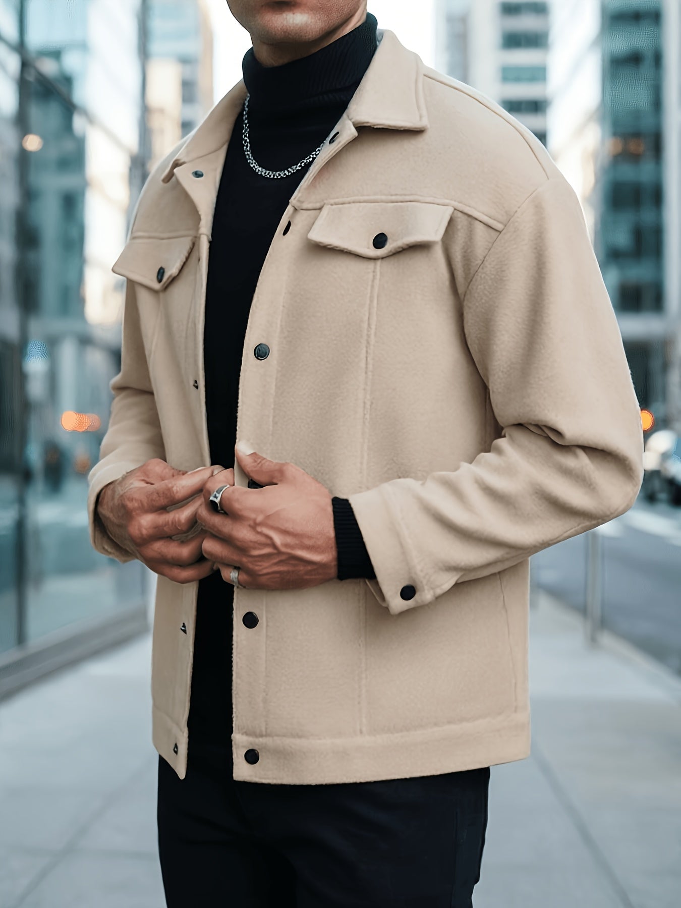 Hugh | Refined Utility Jacket