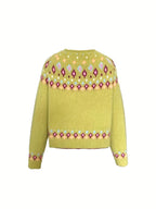 Esme | Nordic Patterned Cardigan