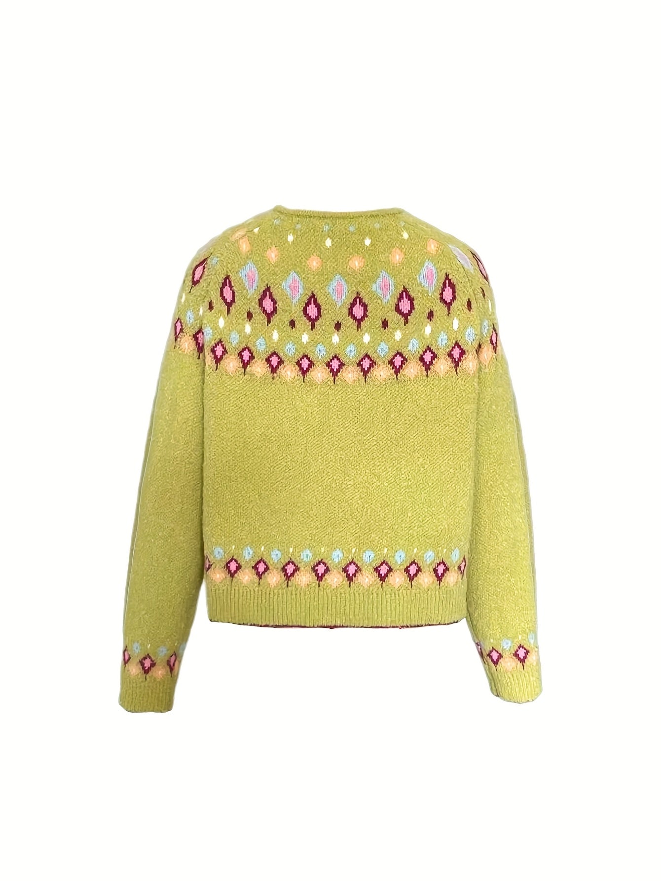 Esme | Nordic Patterned Cardigan