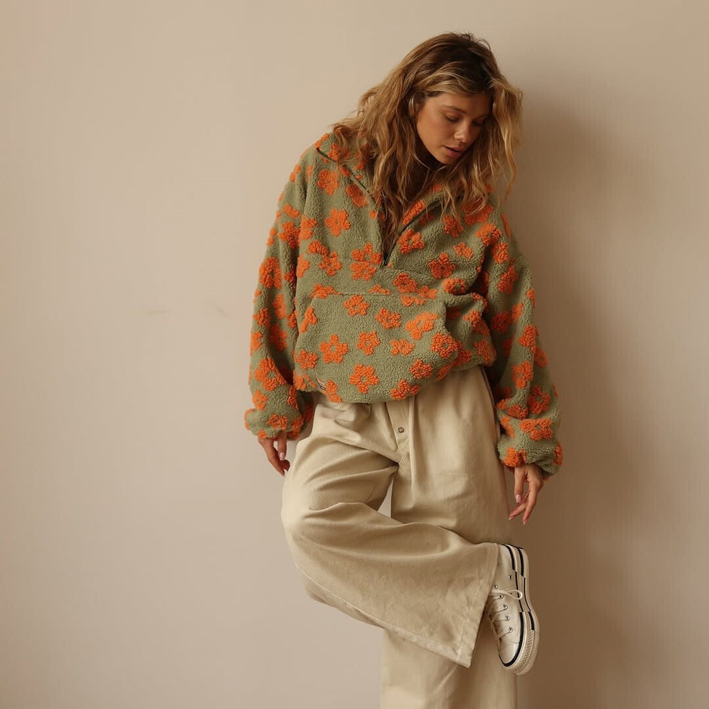 Camellia | Sweater with Floral Print