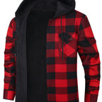 Desmond | Hooded Check Shirt Jacket