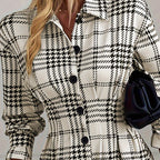 Selirra - French Dress with Tartan Check