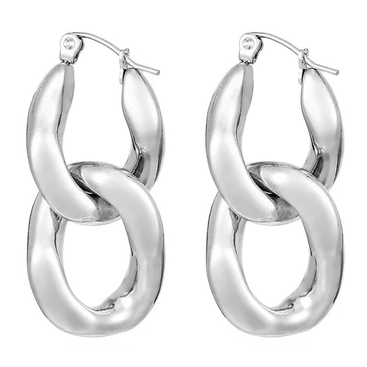 Aria | Chain Link Earrings