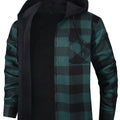 Desmond | Hooded Check Shirt Jacket
