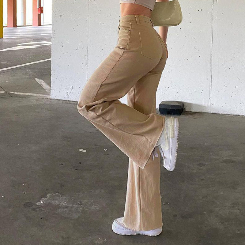 Casual Cotton Trousers for Young Adults