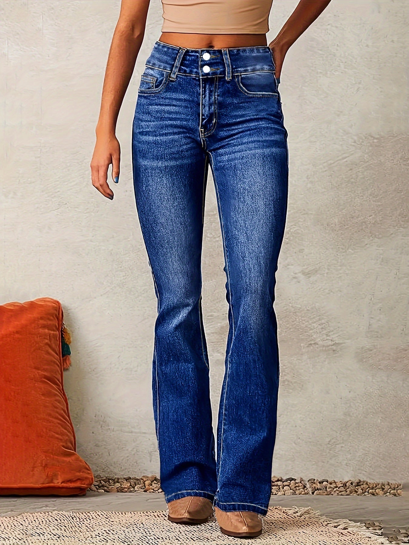 Josephine | High-Waisted Wide-Leg Jeans