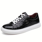 Bruno | Refined Textured Sneakers