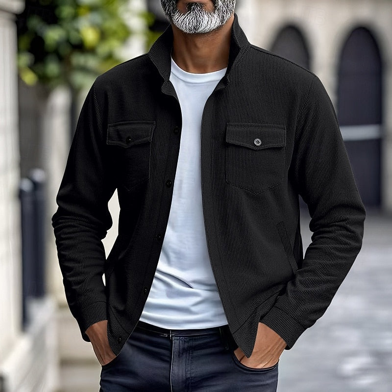 Maxwell | Ribbed Utility Jacket