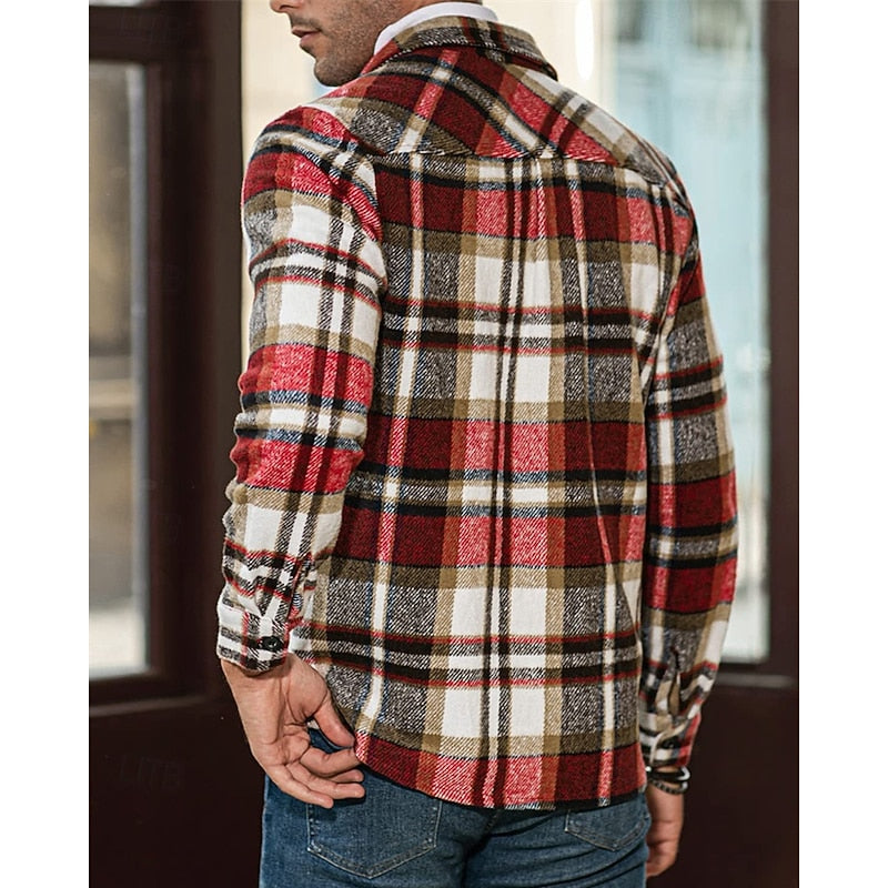 Dawson | Rugged Checked Shirt Jacket