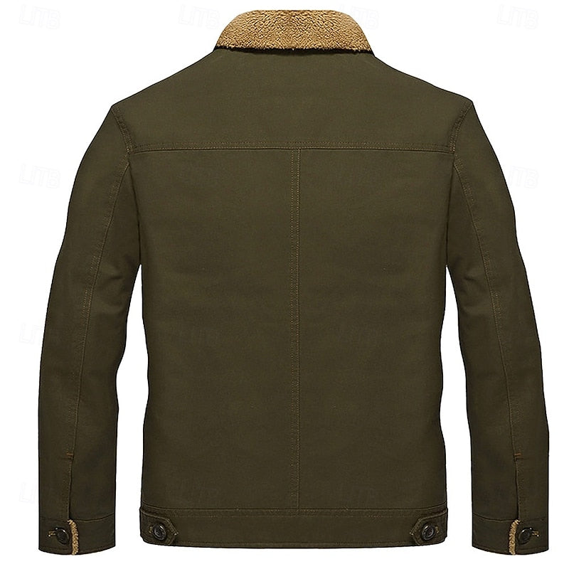 Sawyer | Fleece-Collar Utility Jacket