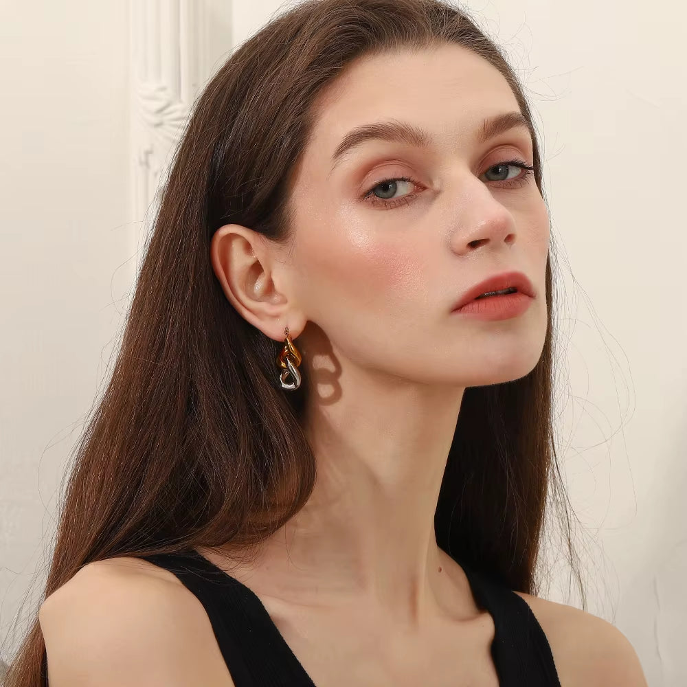 Aria | Chain Link Earrings