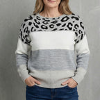 VELORA | LEOPARD LUXE SWEATER
