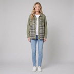 Viora Denim Jacket groen - model