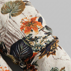 Flora floral winter parka, hood detail