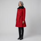 Nora wool trench side