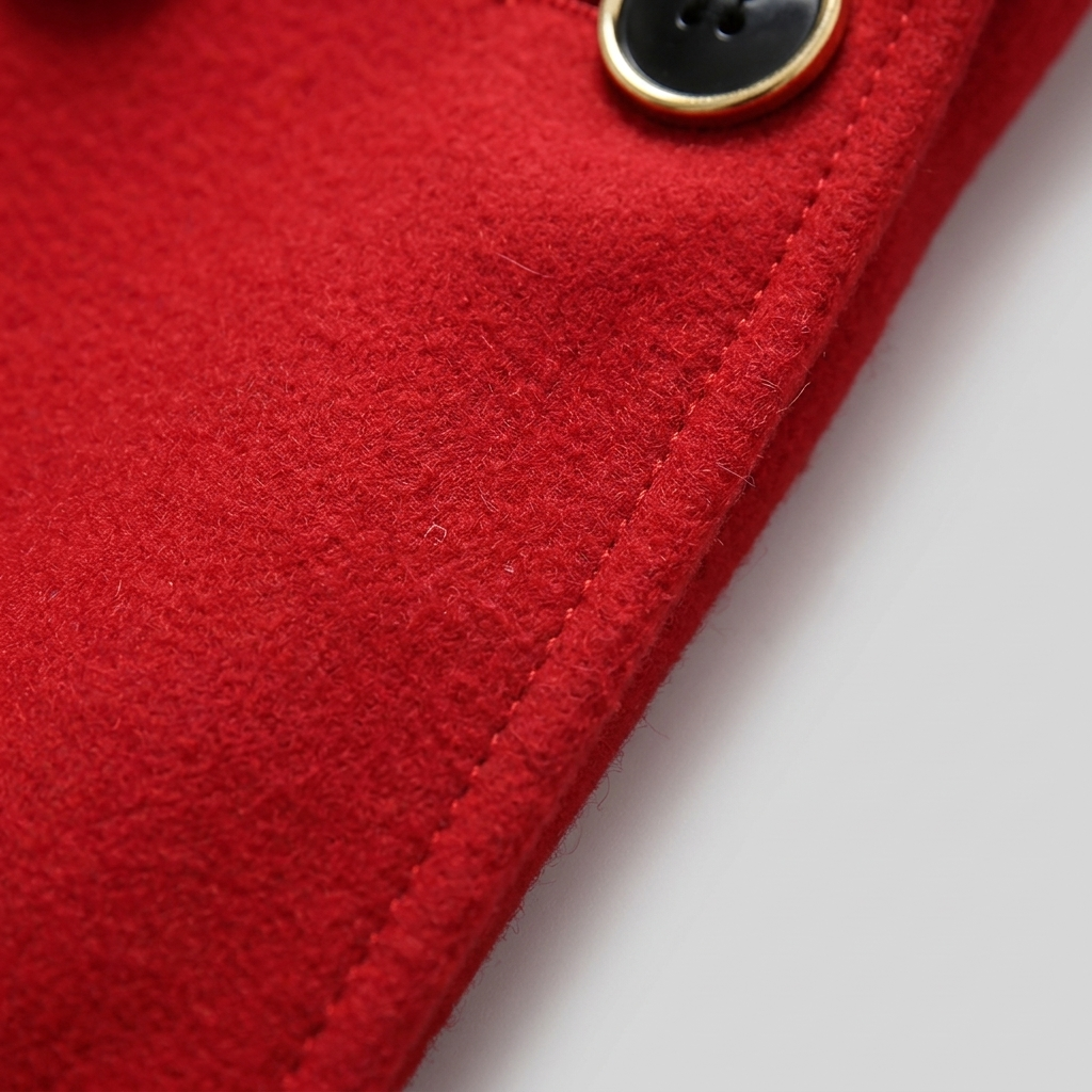 Nora wool trench fabric