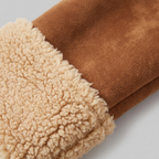 Jovia suede coat fabric