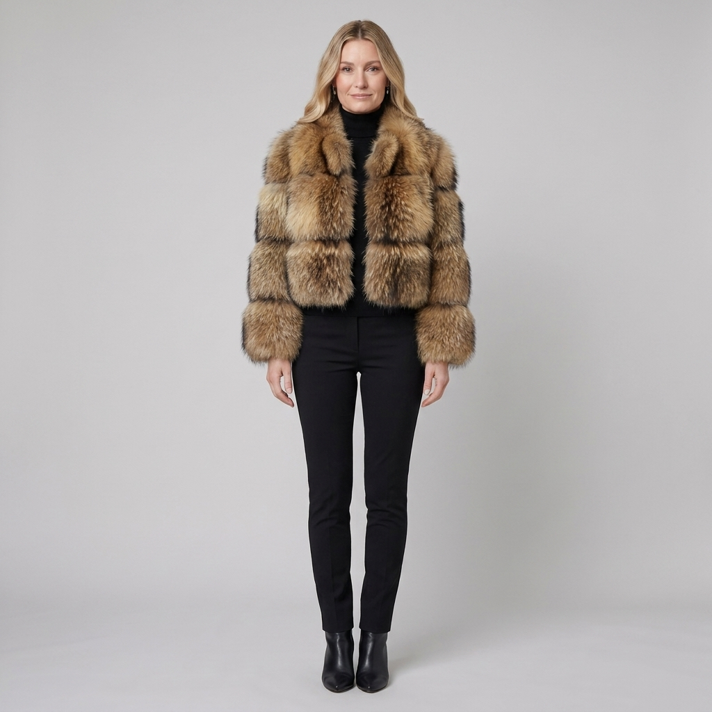 Mira faux fur front