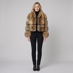 Mira faux fur front
