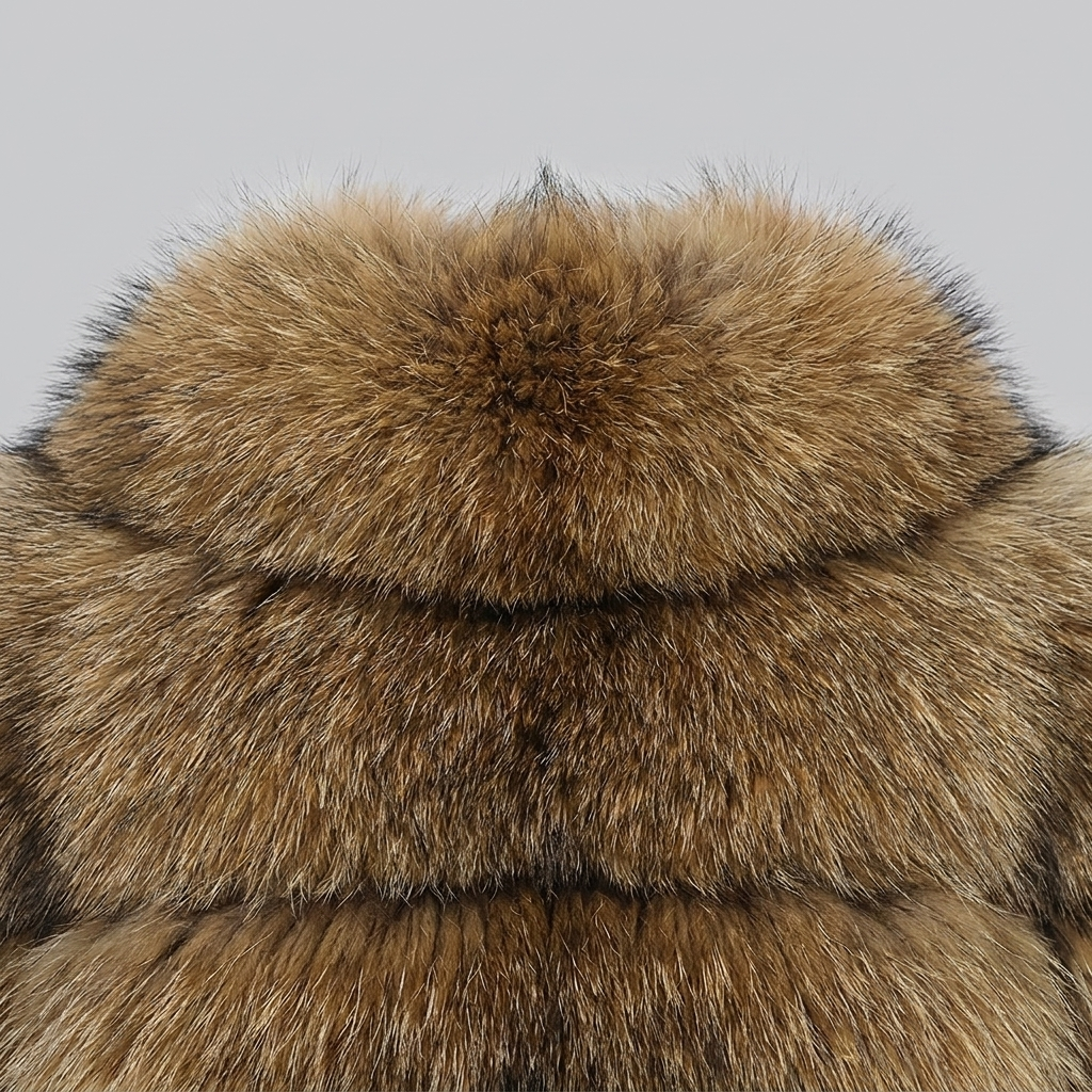 Mira faux fur detail